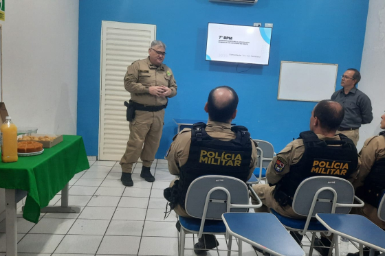 7° BATALHÃO DE POLÍCIA MILITAR E ACICO.