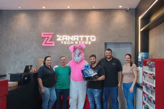 COELHINHO DA PÁSCOA VISITANDO ASSOCIADOS