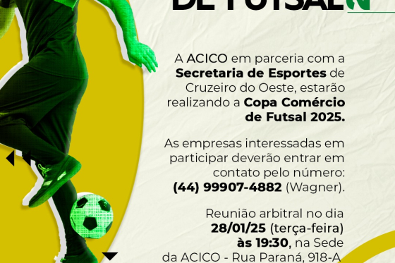 COPA COMÉRCIO DE FUTSAL 2025