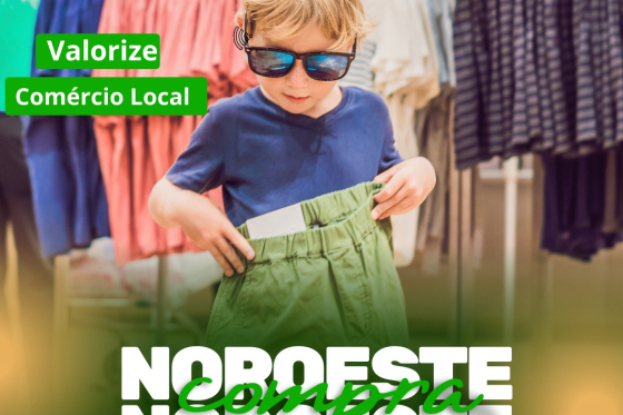 VALORIZE O COMÉRCIO LOCAL.
