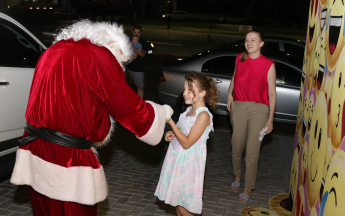 Sorteio e Chegada do Papai Noel Acico