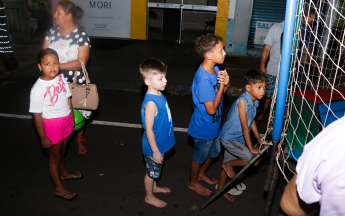 Sorteio e Chegada do Papai Noel Acico