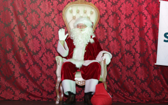 Sorteio e Chegada do Papai Noel Acico