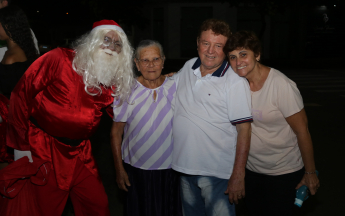 Sorteio e Chegada do Papai Noel Acico