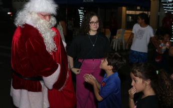Sorteio e Chegada do Papai Noel Acico