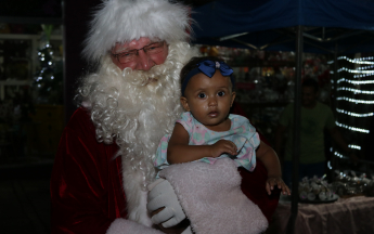 Sorteio e Chegada do Papai Noel Acico