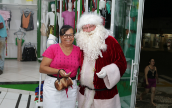 Sorteio e Chegada do Papai Noel Acico
