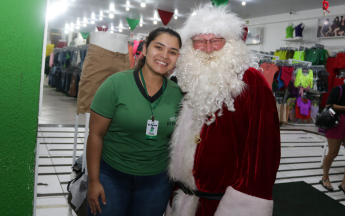 Sorteio e Chegada do Papai Noel Acico